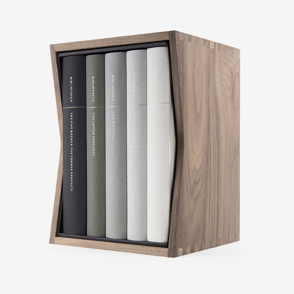 Bibliotheca Heirloom Edition: Clothbound Set + Walnut Slipcase