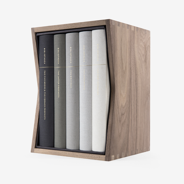Bibliotheca Heirloom Edition: Clothbound Set + Walnut Slipcase