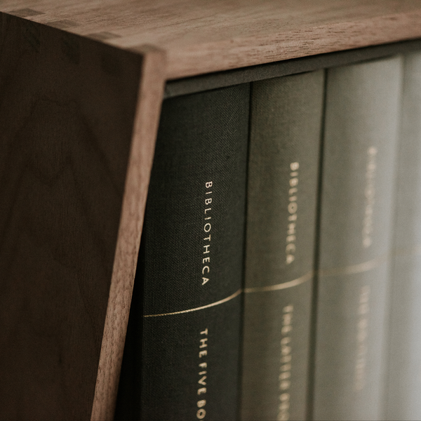 Bibliotheca Heirloom Edition: Clothbound Set + Walnut Slipcase